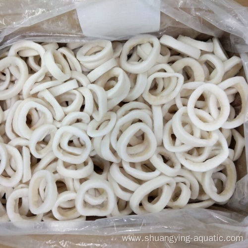 Cheap Price Frozen Seafood Giant Squid Rings 3-8cm